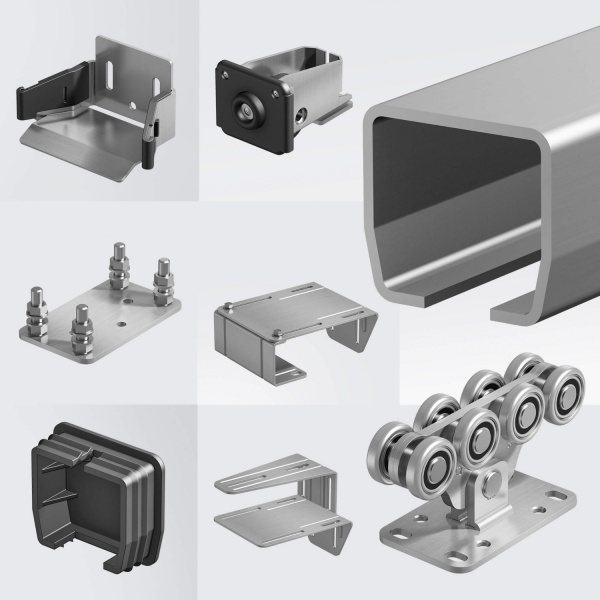 Комплект SGN 2 для откатных ворот до 700 кг Комплект SGN 2 для откатных ворот до 700 кг