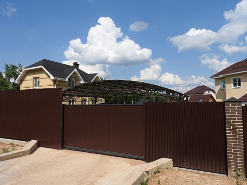 Ворота для загородного дома