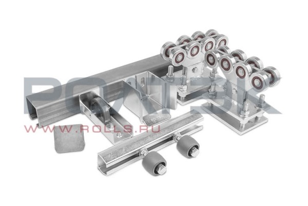 Ролтэк МИКРО 6 комплект для изготовления откатных ворот (направляющая 6 м.)