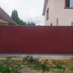 Откатные ворота с автоматикой