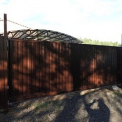 Ворота с калиткой